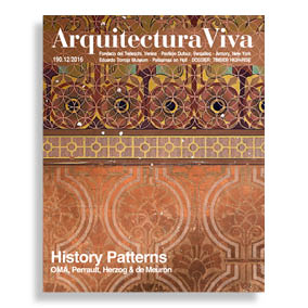 Arquitectura Viva #190. History Patterns