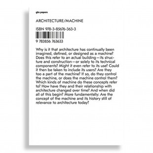 GTA Papers 1. Architecture/Machine