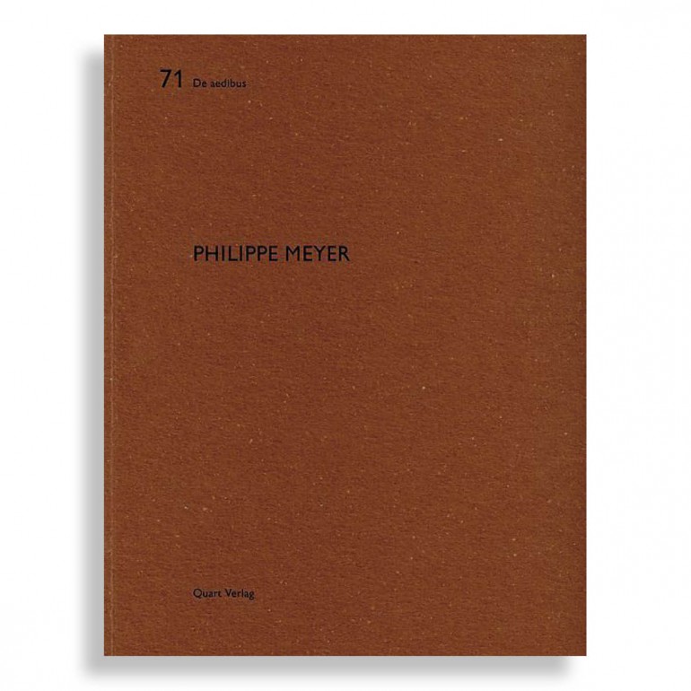 De Aedibus #71. Philippe Meyer