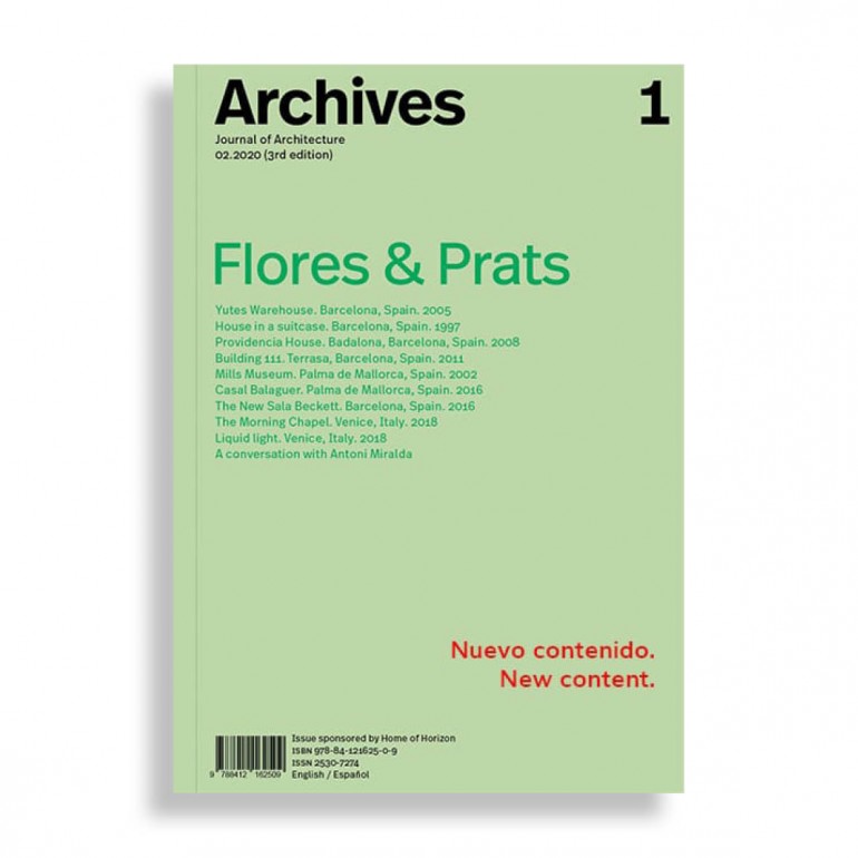 Archives #1. 3ª Edición. Flores & Prats